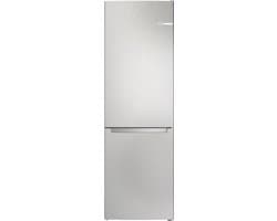 Bosch KGN36NLEA - Serie 2 -Koelkast - Koel-vriescombinatie - Total No Frost: Nooit meer ontdooien - PerfectFit zet je koelkast strak tegen de wand of in een nis -Led verlichting - RVS — afbeelding 1
