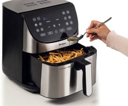 Ariete 4628/00 Enkel 7 l Vrijstaand 1800 W Heteluchtfriteuse Roestvrijstaal — thumbnail 9