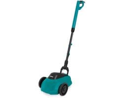 VONROC Mini Elektrische Grasmaaier – 350W – 22 cm – Maaien en mulchen in één - Drie instelbare maaihoogtes: 30mm, 40mm, 50mm – Incl. reinigingstool