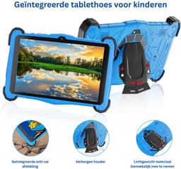 CLGP® Kindertablet Vanaf 3 Jaar - Tablet Kinderen - 64GB - 7 Inch — thumbnail 3