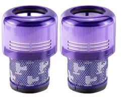 BukkitBow - Set van 2 HEPA Filters Geschikt voor Dyson V11/V15 - Wasbaar & Hoogwaardig - Geschikt voor Torque Drive, Absolute & Animal - Niet voor V12/Outsize
