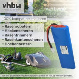 Krachtige accu voor robotmaaiers - 2 x 3000mAh, 18V NiMH — thumbnail 3