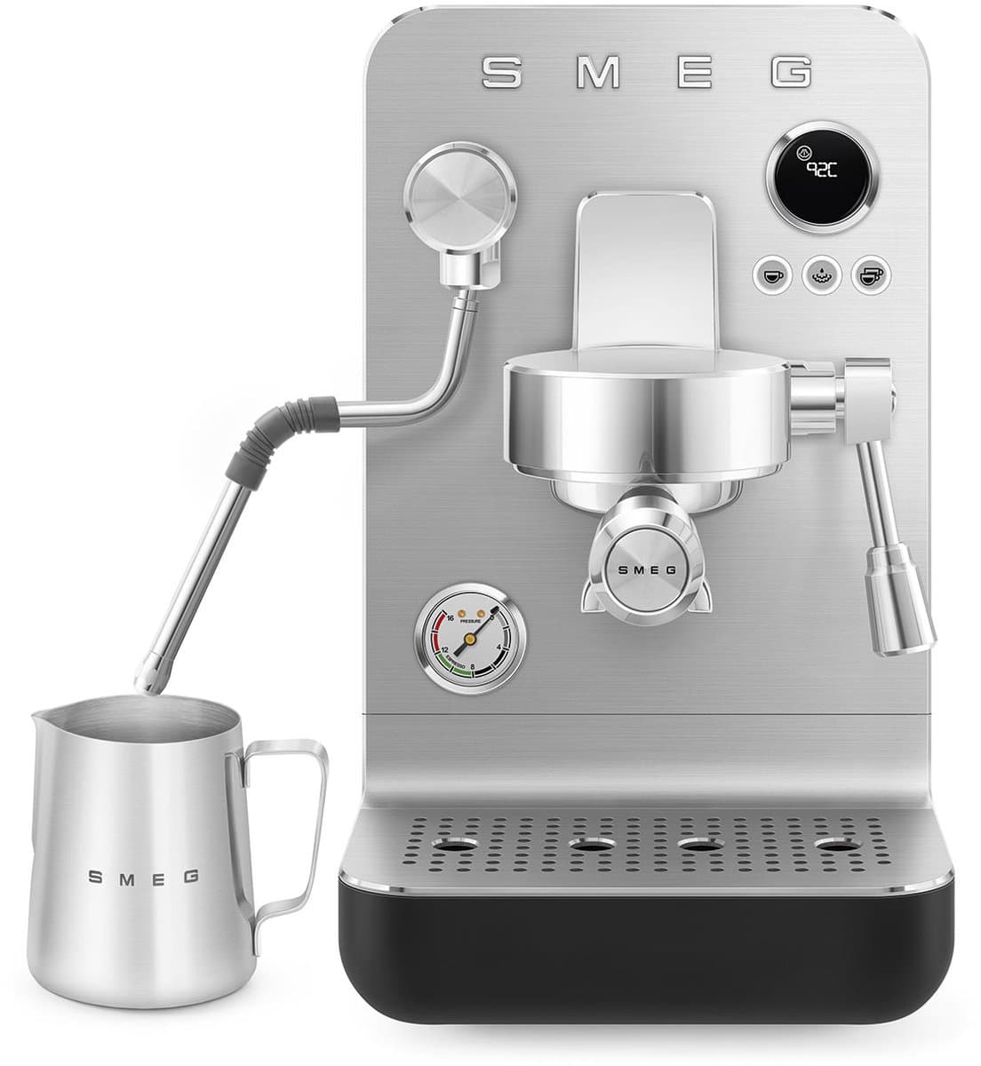 SMEG EMC02BLMEU - Espressomachine - Minipro - Mat zwart — afbeelding 1