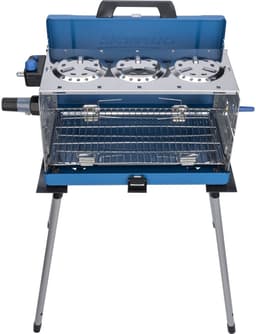 Campingaz 400 SGR, 5200 W, Grill, Gas, Raster, Blauw, Zilver, Rechthoekig — thumbnail 1