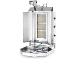 Hendi Profi Line - Gas Kebab Grill - 7200W - RVS - 3 Brander