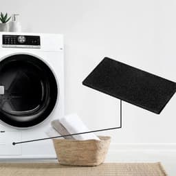Bramokava 1x Filter geschikt voor Droger Whirlpool Bauknecht Ignis ( met 4 gaatjes) - 481010345281 - 8015250474909 - 481010716911 - 220 x 110 mm - Spons Foam Schuimfilter — thumbnail 3