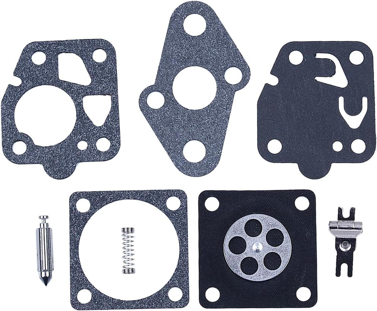 Carburateur Rebuild Kit voor Kawasaki TD24 TD25 TD33 TD40 TD48 TG20 TG24 TG25 TG33 - Reparatieset voor Carburateur met Pakkingen en Naalden — afbeelding 1
