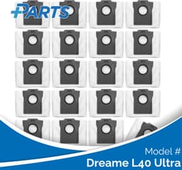 Dreame L40 Ultra Stofzakken (20 Stuks, Plus.Parts® alternatief voor RDB8) — thumbnail 1