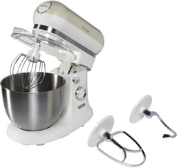 Ariete 1588/03 staande mixer - 1000 W vermogen - 5 liter roestvrijstalen mengkom - planetair mengsysteem - inclusief 3 opzetstukken — thumbnail 5