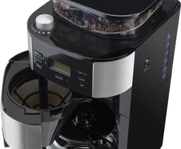 Arzum Brewtime Fresh Grind AR3092-0100 | ZIlver/Zwart - Filterkoffiezetapparaat - Geïntegreerde koffiemolen - 1050W - 1.5 L — thumbnail 4