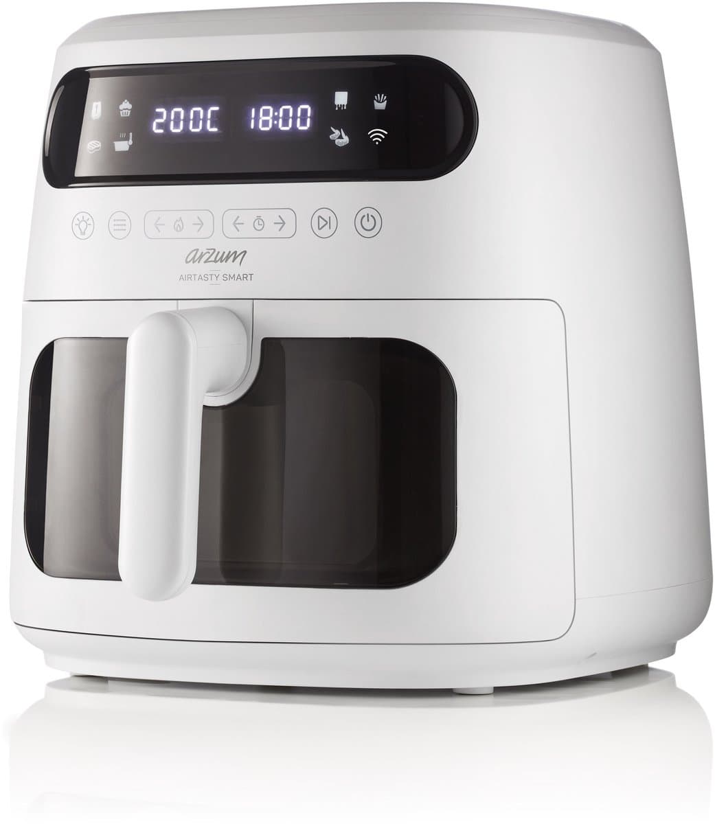 Arzum Airtasty Smart Air Fryer AR2076-0200 | Wit - Heteluchtfriteuse - Smart - 1750W — afbeelding 1