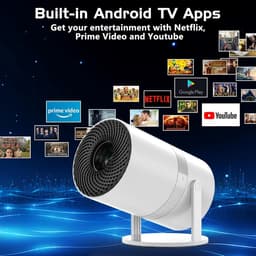 Mini beamer - Projector - Beamerscherm - Projectiescherm - Outdoor & Indoor Projector - — thumbnail 4