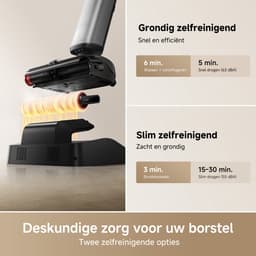 MOVA X4 Pro - Draadloze Steelstofzuiger met Dweil - 20.000 Pa Zuigkracht - 80 °C Dweilfunctie - 100 °C Borstelreiniging - Automatisch Drogen - 45 min Looptijd — thumbnail 4
