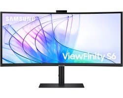Samsung ViewFinity LS34C652VAUXEN - Ultrawide USB-C Monitor - KVM - Webcam - 34 inch — afbeelding 1