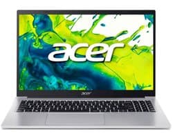 Acer Aspire Lite AL15-33P-C2GY Intel® N N150 Laptop 39,6 cm (15.6") Full HD 4 GB LPDDR5-SDRAM 128 GB SSD Wi-Fi 6 (802.11ax) Windows 11 Home in S mode Zilver