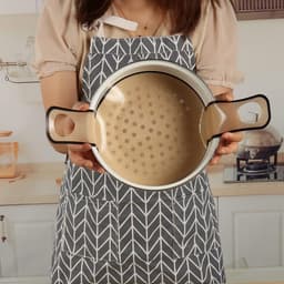 2 stuks Bakmat voor Nederlandse Oven - Broodslinger - Multifunctionele - Siliconen- Sling-bakmat met lange handgreep - Broodbakmat - Herbruikbare -Geschikt voor airfryer, oven en magnetron - 54,5×21 cm - Zwart — thumbnail 6