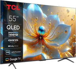 TCL 55T8C 55-inch 4K Ultra HD 144Hz Gaming Smart TV, AI Spraakbesturing, HDR10+ — thumbnail 3