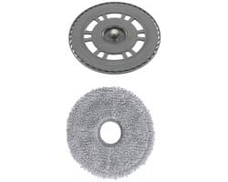 1 x Mop pad houder tray + 1 x mop dweildoek compatibel met Dreame / L20 / X30 / X40 / Ultra L10s ULTRA PRO HEAT - een stuk - Hoogwaardige vervanging