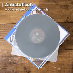 LP Hoezen 100 Stuks - Antistatische Binnenhoezen - Transparant & Extra Stevig - Vinyl Beschermhoezen - Platen Hoes - Inner Sleeves - Beschermhoes — thumbnail 5