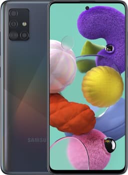Samsung Galaxy A51 - 128GB - Zwart — thumbnail 1