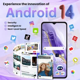 OUKITEL C2 4G Smartphone 16GB RAM-128GB ROM-6,52"60Hz HD IPS scherm-13MP Camera-5000mAh,Android14 — thumbnail 2
