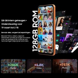 Blackview WAVE 7C Smartphone 128GB ROM Zwart — thumbnail 2