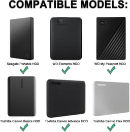 Schokbestendige Hard Drive Case voor Externe Harde Schijven — thumbnail 2