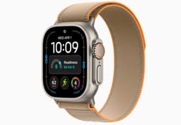 Apple Watch Ultra 4 GPs + Cellular 49mm Natural Titanium Case - Sand Trail Loop M/l Smartwatch — thumbnail 1