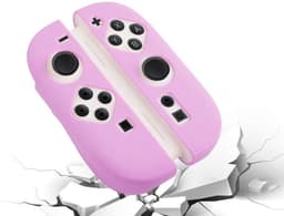 Silicone Hoes / Skin geschikt voor Nintendo Switch 2 Joy-Con Controllers - Zwart — thumbnail 2
