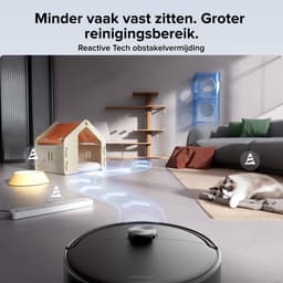 Roborock Qrevo 2 Pro-Robotstofzuiger-FlexiArm-technologie-25000 Pa-dubbel anti-klitsysteem-Intensieve tapijtreiniging 15 mm Dweilverhoging-Drogen met 45°C hete lucht en zelfreiniging op 75°C-Roborock SmartPlan 3.0-Reactive Tech obstakelvermijding — thumbnail 3