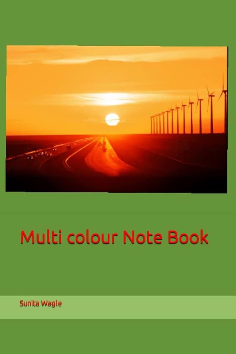 Multi colour Note Book — afbeelding 1
