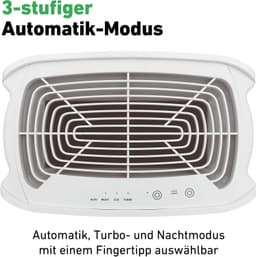 Luchtreiniger HEPA-filter - 35 m² Capaciteit - 55 Watt Vermogen - Grijs - Voor Thuis En Kantoor — thumbnail 2