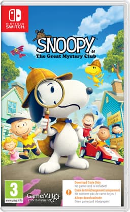 Snoopy & The Great Mystery Club – Nintendo Switch (Code in A Box) — thumbnail 1