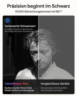 Beamer Enige Uitvoering - 15000:1 Contrast - 4K UHD Resolutie - LED DLP - Voor Thuisbioscoop En Gaming — thumbnail 4
