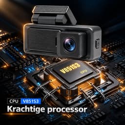 Nexeli NX-DC-10 2CH Mini Dashcam – 64GB – 4K Ultra HD Voor & Full HD 1080P Achter – WiFi – GPS – LCD Scherm – Dashcam voor Auto – Auto Camera — thumbnail 3