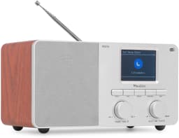 Audizio Rosta DAB radio - Digitale radio met Bluetooth - 40W - Zilver — thumbnail 1