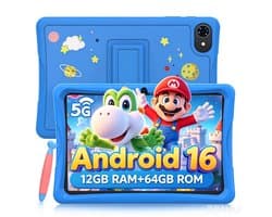 ExcitPower K10 - Tablet - 12GB RAM - 64GB ROM - 10.1 Inch - 5000mAh - Blauw