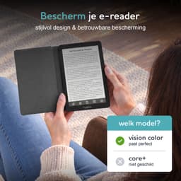 MyStories E-reader Vision Color Hoesje - Geschikt voor model MyStories Vision Color - Schermbescherming Beschermhoes - Grijs — thumbnail 4