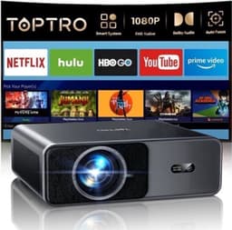 Beamer 1500 ANSI Lumen - Full HD 1080p Resolutie - 75 Watt Vermogen - LCD - Kleur - Home Theater Projector — thumbnail 1