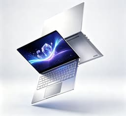S14 Laptop - 14 inch Amd Ryzen 5 6600H - 16Gb Lpddr5 - 512GB Pcie Nvme Ssd - 14 Inch 2,2K Ips Scherm - Windows 11 Pro - Voor Werk En Studie Zilver — thumbnail 1