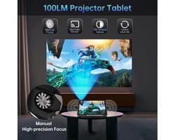 Projectortablet No Case - 21000 mAh Batterij - 10,95 Inch IPS Scherm - 16 GB RAM - 512 GB Opslag - Android 14 - 5G Verbinding