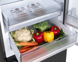 Wisberg WBKVC200CNFB - Koelkast - 200.5 cm - Energieklasse C - 35 dB - Zwart - No Frost - Nulgradenzone — thumbnail 4