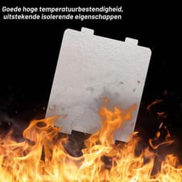 6 stuks mica-platen voor magnetron, golfgeleiderafdekking, micapplaten, 10 x 11,8 cm, magnetron, mica-plaat, vervangingsaccessoires, micapschijf voor alle magnetrons — thumbnail 3