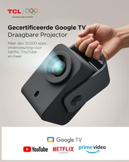 Beamer Full HD 1080P – Google TV – Autofocus – Automatische Keystone – Dolby Audio – WiFi – 4K-geschikt — thumbnail 3