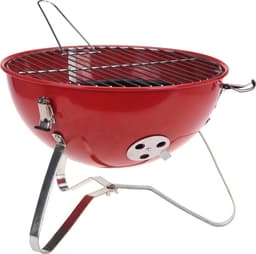 Wilderness Houtskoolbarbecue Bolvorm - Rood — thumbnail 3