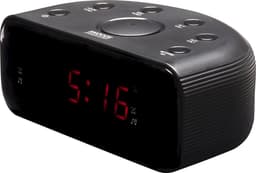 Denver Wekkerradio - Snooze / Slaap Functie - Digitale Wekker - FM Radio - Dual Alarm - CR430 - Zwart — thumbnail 4