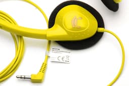 DKT Eduline BL lichtgewicht hoofdtelefoon geel draaibare schelpen (schoolklas, school, onderwijs) DKT-KT867YE — thumbnail 4