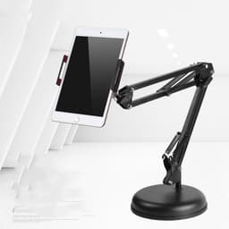 Universele Tablet / Smartphone houder /  Tafelmodel met flexibele armen- Zwart — thumbnail 1