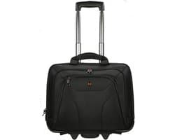 Enrico Benetti Cornell 75006 Laptop trolley 17 inch - Zwart