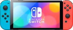 Nintendo Switch OLED - Blauw/Rood — thumbnail 2